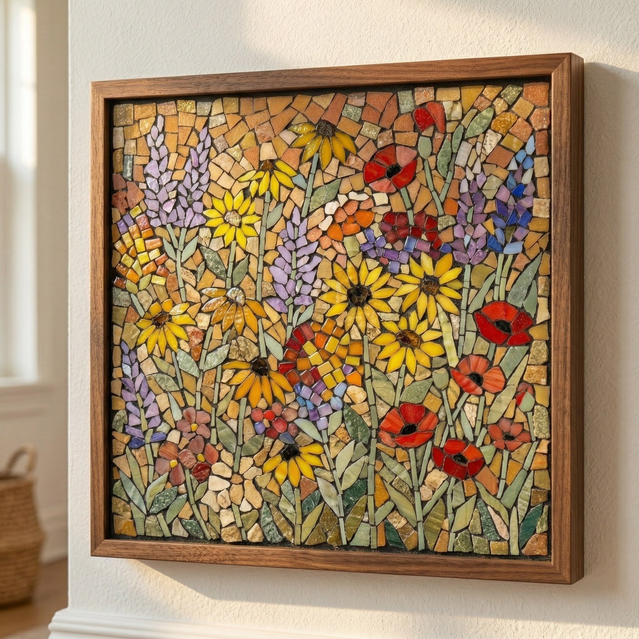 Wild Garden - Mosaic Canvas